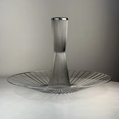 Корзина центрального элемента проволоки из нержавеющей стали Georg Jensen Denmark Barbry Collection - Изображение 1 из 4