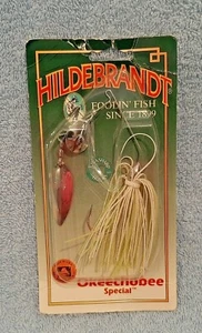 Vintage HILDEBRANDT Spinnerbaits - Okeechobee Special FISHING LURE WHITE; NEW - Picture 1 of 1