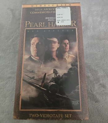 Pearl Harbor VHS 2001 2 Tape Set Widescreen **SEALED NEW**  - Image 1 of 4