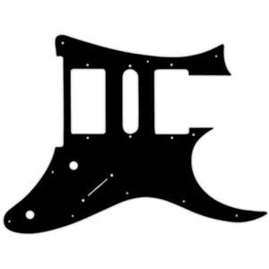 USA CUSTOM PICKGUARD per IBANEZ® RG 2009 RG350DX® - PG SOLID BLACK - Foto 1 di 1