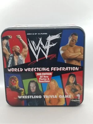 1999 Cardinal WWF 2ND EDITION TRIVIA GAME COMPLETE - Image 1 of 4