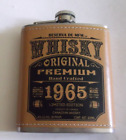 Faux Vintage 1965 Canadian Whisky Flask - Casa Maestri Rserva De MFM Empty