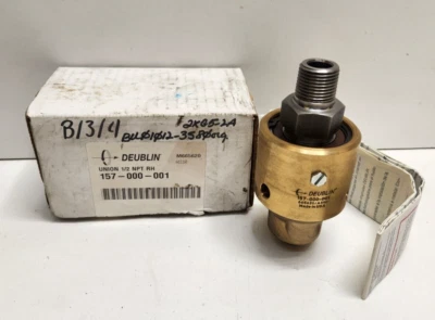 NEW IN BOX! DEUBLIN UNION 1/2" NPT RH 157-000-001 - Image 1 of 2
