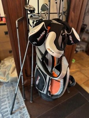 Tour Edge HP25 Iron Set 6,7,8,9,SW  RH Uniflex Steel Shaft +5 Hybrid Graphite - Image 1 of 4