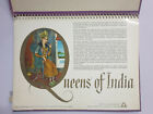 Queens Di India. Illustrato Scrivania Diario -india Tabacco Azienda. 1971