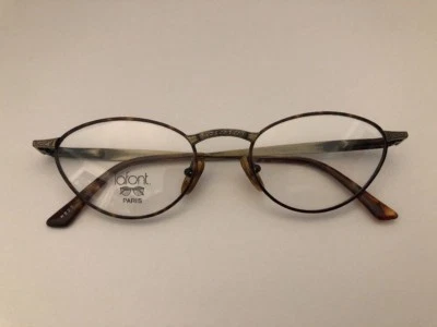 Marco de gafas francés vintage Lafont Eve 49 49-18-140 diseñador M227 bronce tort Foto 1 de 4
