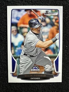 Wilson Rosario #193 2013 Bowman cantidad Colorado Rockies - Imagen 1 de 3