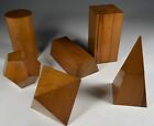 Modèles de bureau vintage cubistes géométriques architecturaux solides platoniques 1930