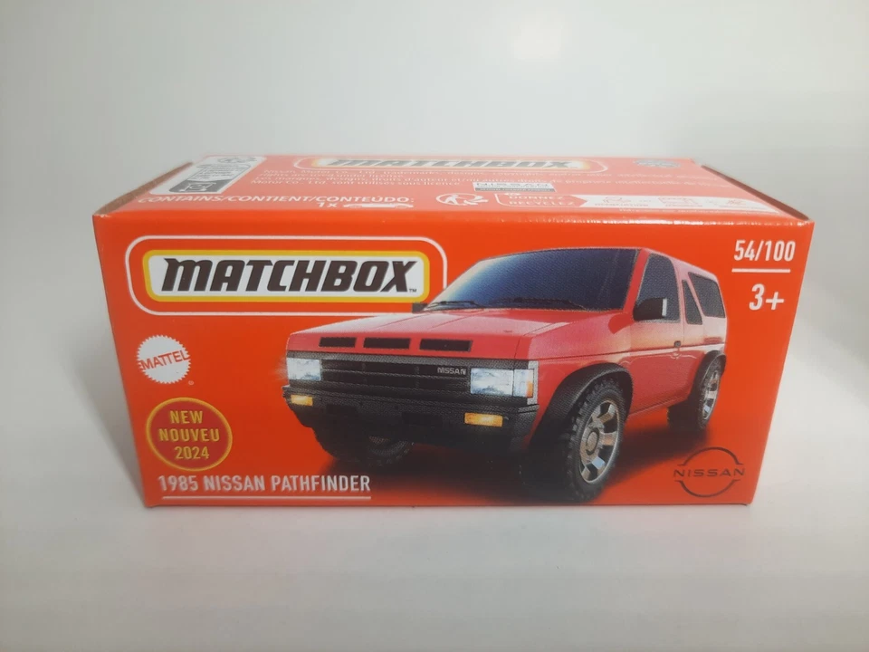 Matchbox 2024 Mattel 1985 Nissan Pathfinder 54/100 Box Modellino 1/64 - Immagine 1 di 1