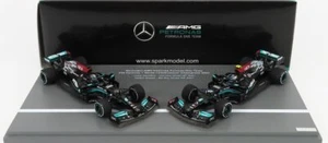 MODELLINO AUTO STATICO DIECAST MERCEDES GP SET F1 W12 HAMILTON BOTTAS 2021 1:43 - Foto 1 di 9