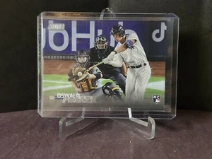 2023 Stadium Club #109 Oswald Peraza RC - Picture 1 of 2