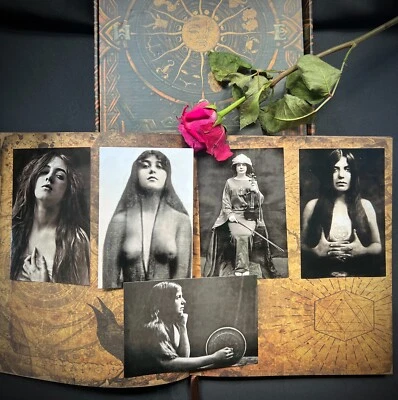 Leila Waddell 复古照片收藏 | 神秘 | Thelema | Aleister Crowley — 第 1/4 张图片