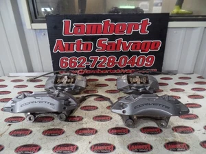 14 19 Chevrolet Corvette C7 Front Brake Calipers Set Silver Brakes Right Left GM - Bild 1 von 9