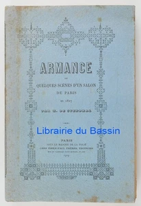Armance ou quelques scènes d'un salon de Paris en 1827 H. de Stendhal 1919 EO - Picture 1 of 7