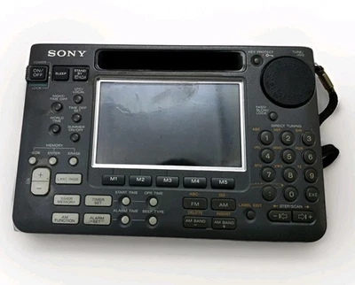 Sony ICF-SW55 Shortwave Radio Receiver - No Power - For Parts or Repair - As-Is - Image 1 of 4