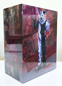Terrifier Art Attack Colección Caja Set 1 2 3 4K + Blu Ray COLECCIONISTA ED Paraguas - Imagen 1 de 6