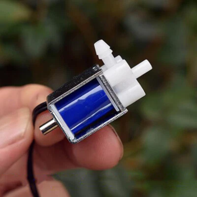 HELLO_ALIAN DC 5V 6V 2-position 3-way Micro Electric Solenoid Valve Air Flow Control Valve