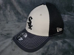NUEVA ERA 39 TREINTA CHICAGO BLANCO SOX 2 TONOS MALLA SOMBRERO MEDIANO GRANDE NEGRO PIEDRA NUEVO - Imagen 1 de 7