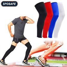 Anti UV Leg Sleeves-Lycra Breathable Legs Sock Cycling Running Sports Sleeve 1PC