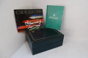 Rolex Watch Box, Leather, and Papers , Vintage 1970's-1980's - Picture 1 of 13