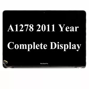 13" Unibody A1278 LCD Screen MacBook Pro Display Assembly Replacement 2011 New - Picture 1 of 5