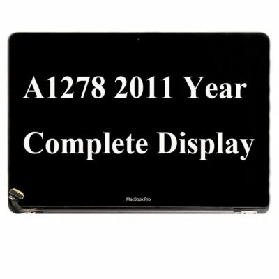 Schermo LCD 13" Unibody A1278 MacBook Pro Display Assembly Ricambio 2011 Nuovo - Immagine 1 di 4