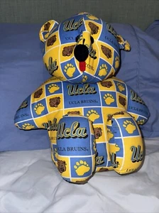 Handmade UCLA Bruin Pattern Bear - Picture 1 of 7