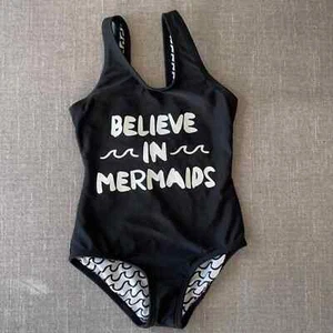 Art Class black ‘Mermaid’ one piece swim suit Size XS (4/5) - Picture 1 of 4