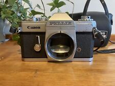 Canon Pellix - Canon FL Canon FD SLR with pellicle mirror - Film Tested