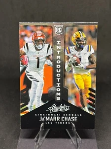 Ja'Marr Chase 2021 Absolute Introductions #INT-5 LSU Tigers Bengals Rookie RC - Imagen 1 de 2