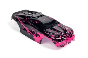 Custom Body Muddy Hot Pink for Traxxas 1/16 e-Revo Mini 7012 Shell (Body Only) - Picture 1 of 8