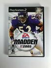 Madden NFL 2005 Sony PlayStation 2 2004 Disc Case Video Game Tested Football