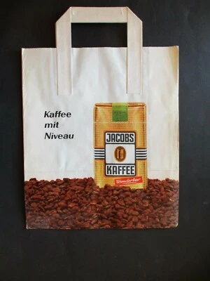 Papiertüte Tragetasche JACOBS KAFFEE  60er / 70er Jahre - Bild 1 von 2