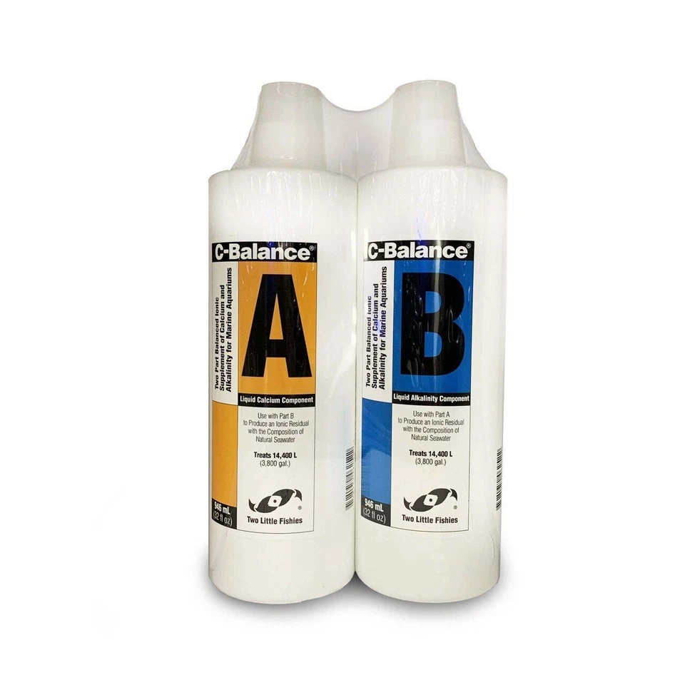 Suplemento de 2 partes C-Balance (juego de 64 oz) 2 botellas - 32 oz - dos pequeños peces Foto 1 de 1