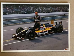 Cartolina Bobby Rahal 1992 Indy 500 4" x 6" - Foto 1 di 2