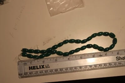 Ónix Esmeralda 12x8mm 16 pulgadas hebra tubos de ágata dr5 Foto 1 de 3