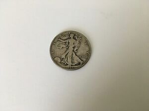 1935 D Silver Walking Liberty Half Dollar