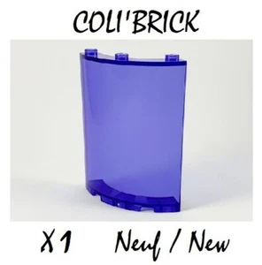 Lego 30562 - 1x Mur Panneau / Cylinder Quarter 4x4x6 - Trans Purple - NEUF - Picture 1 of 1