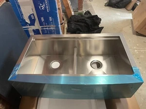 Glacier bay 29B 1004099067 all-in-one Farmhouse Stainless Steel 36"x22"x10" do - Picture 1 of 14