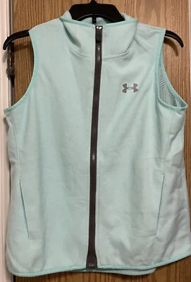 Chaleco azul termoconductor infrarrojo Under Armour Cold Gear talla XL para niñas Foto 1 de 4