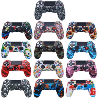 Silikon Skin Case Anti-Staub Schutzhülle für Playstation 4 PS4 Controller - Bild 1 von 4