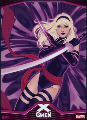 Psylocke X-Gwen Award - Topps Marvel Collect Digital card - Image 1 of 4