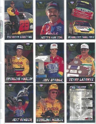 *1995 Crown Jewels DIAMOND PARALLEL-# 74 Sterling Marlin #250/599!-1 CARD ONLY! - Image 1 of 4