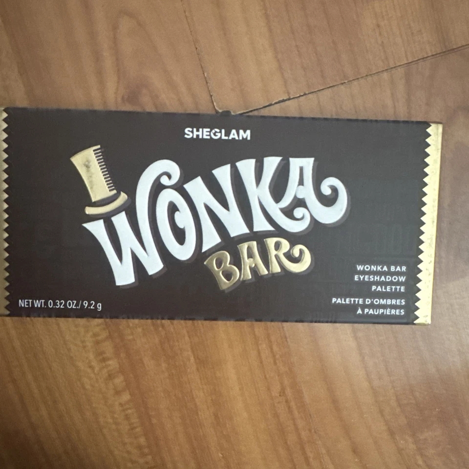 Revolution Willy Wonka Bar Eyeshadow Golden Ticket Sheglam Rare Palette Gift