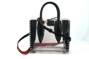 Auténtico bolso de hombro Christian Louboutin PALOMA S PVC/TERNERO 2 VÍAS 3195192 - Imagen 1 de 10