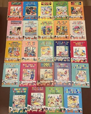 Enid Blyton Noddy Complete 24 Book Collection Bundle 1970s - Image 1 of 4