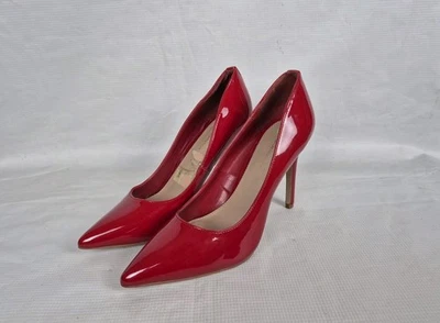 BCBGeneration женщин 9,5 красный лакированная кожа остроконечный носок Stiletto высокий каблук насос - Изображение 1 из 4