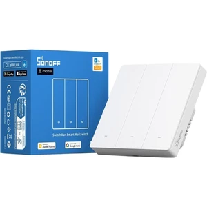 Sonoff M5 3C 86W Smart Wandschalter Fernbedienung Sprachsteuerung Weiß - Bild 1 von 6
