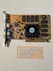 POWER COLOR EVIL KYRO CVR3 64MB AGP 4x GRAPHICS CARD VGA RCA S-VID 128-BIT - Picture 1 of 11