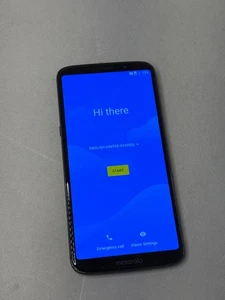 New Oth Motorola Moto Z3 XT1929-17 Verizon 64GB Ceramic Black Android Smartphone - Picture 1 of 2